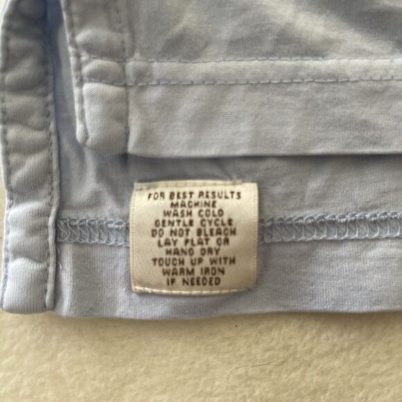 Peter Millar Polo Light Blue Button Up Pelican Hills Sz L Please Read - Picture 9 of 14